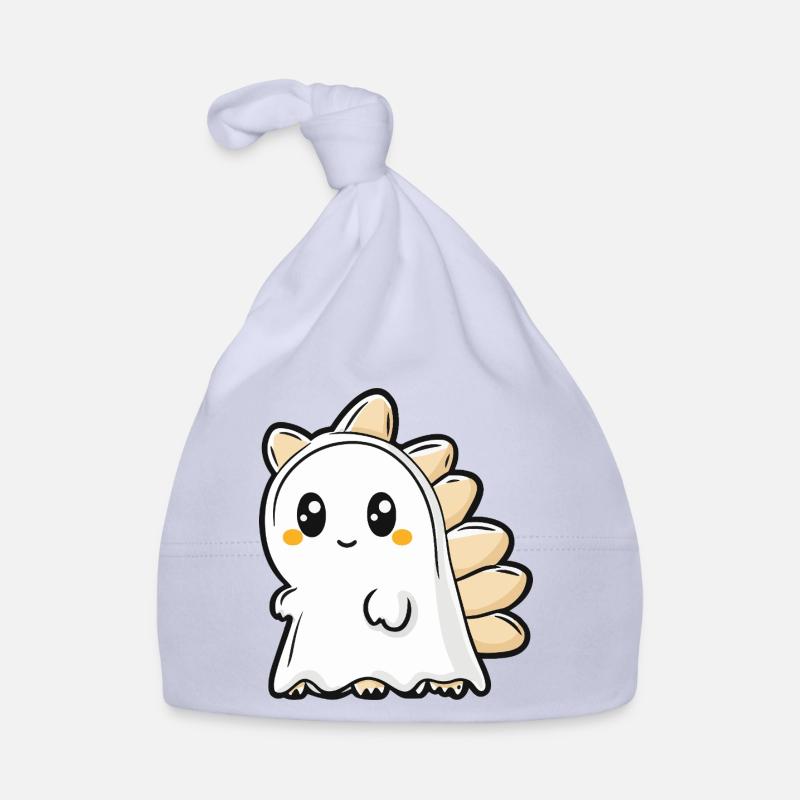 Dinosaur Stegosaurus Halloween Ghost Organic Baby Cap