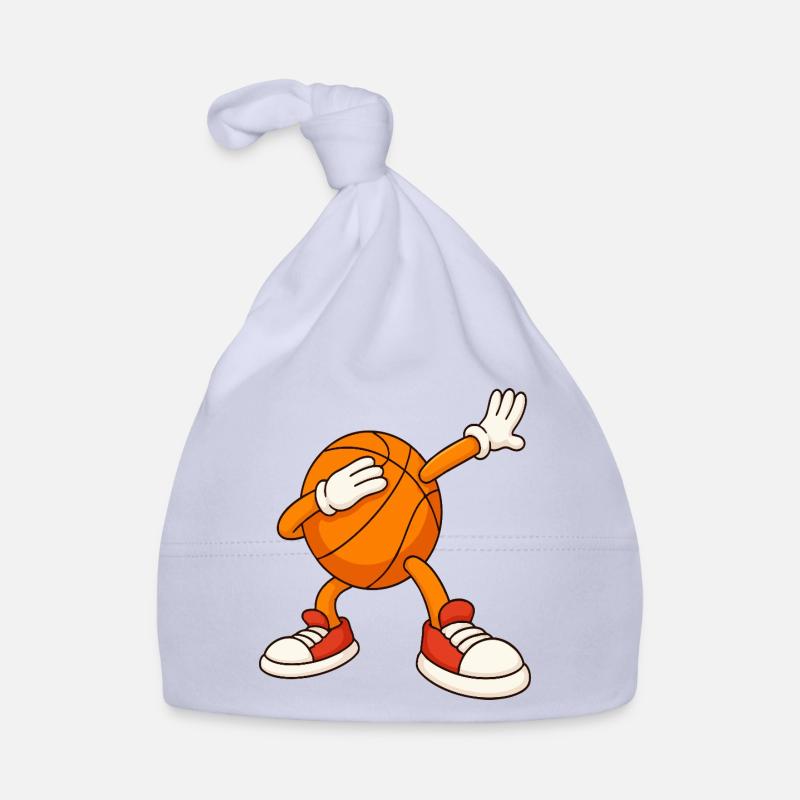 Basketball-Maskottchen-Deckgesicht Baby Bio-Mütze