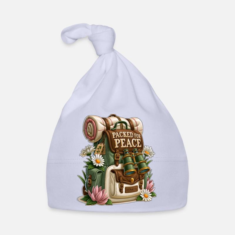Packed for Peace Hiking Rucksack Baby Bio-Mütze