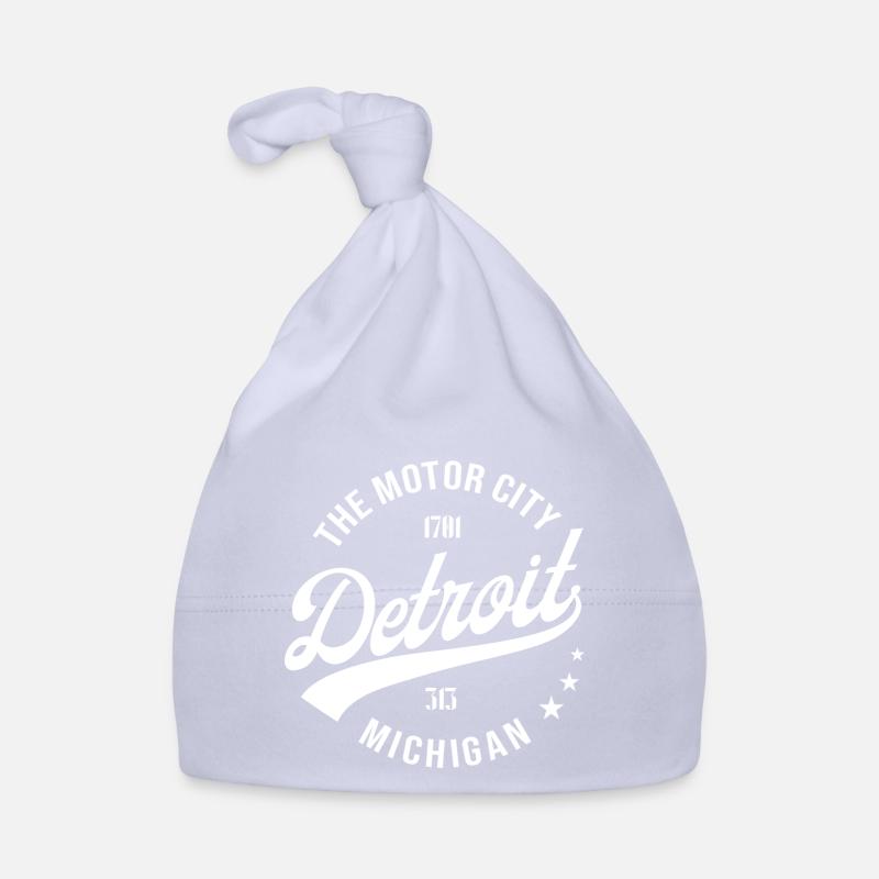 Detroit - Bonnet bio Bébé - ciel