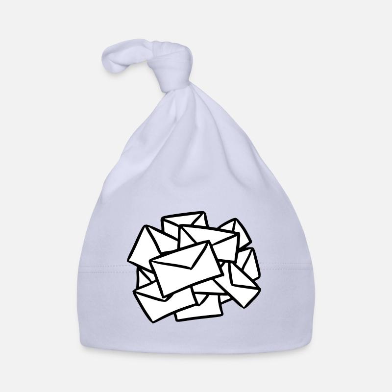 Briefe Postbote letters Briefpost Post Nachrichten Baby Bio-Mütze