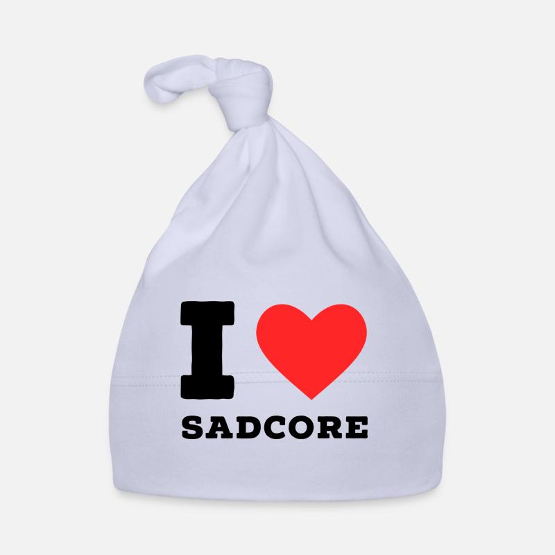 I love sadcore Organic Baby Cap