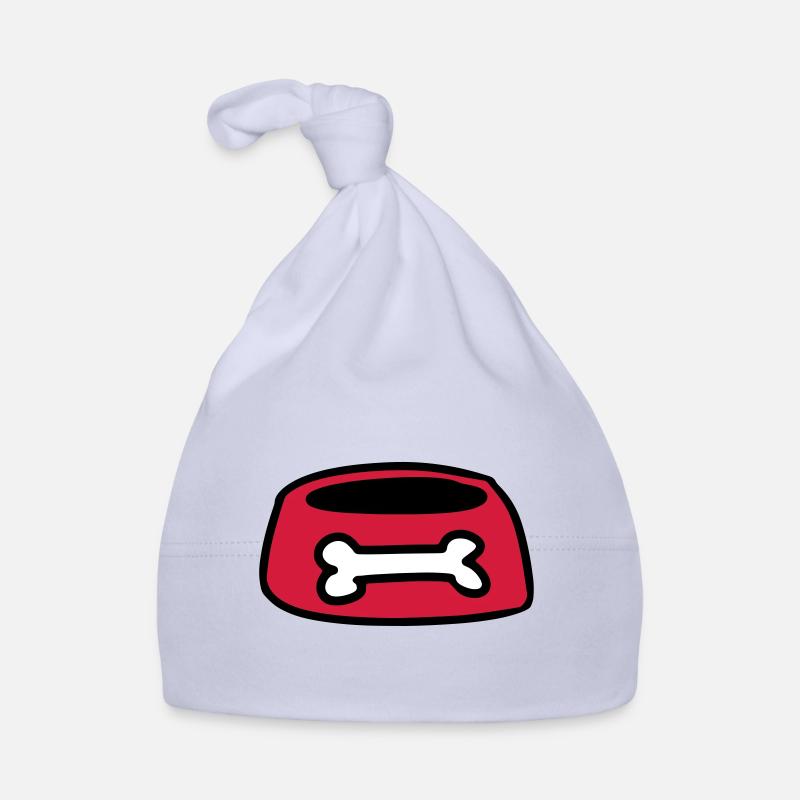 Futternapf Hundenapf Knochen Geschenkidee Hunde Baby Bio-Mütze