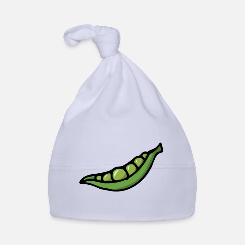 Peas pea pois - Green bean Organic Baby Cap