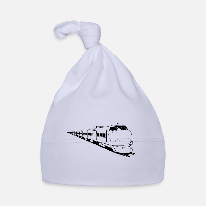 Eisenbahn Lok Design Baby Bio-Mütze