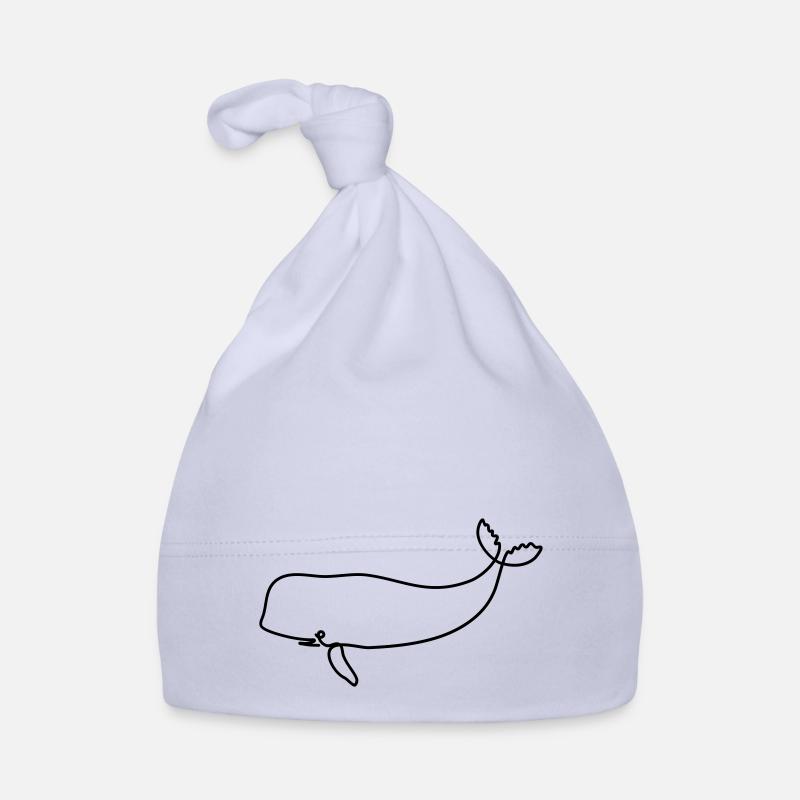 Balena Cappellino ecologico per neonato