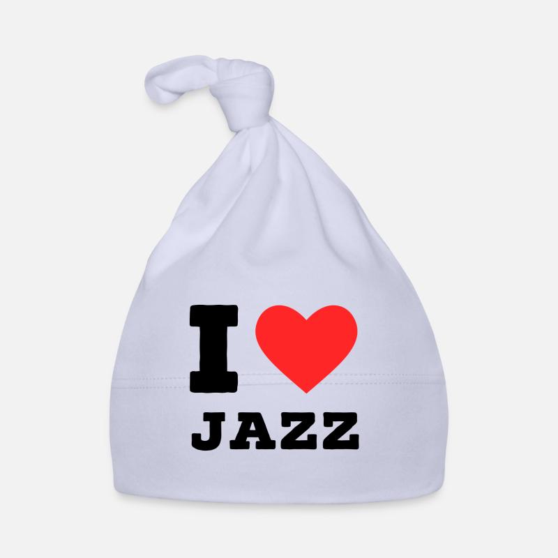 Ich liebe Jazz Baby Bio-Mütze