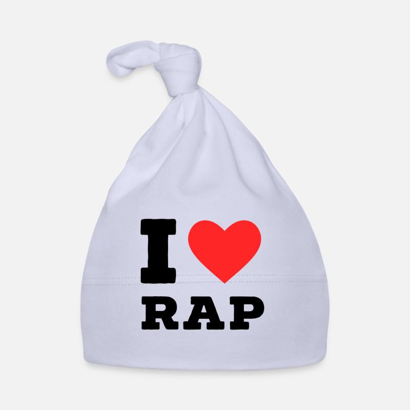 Ich liebe Rap Baby Bio-Mütze