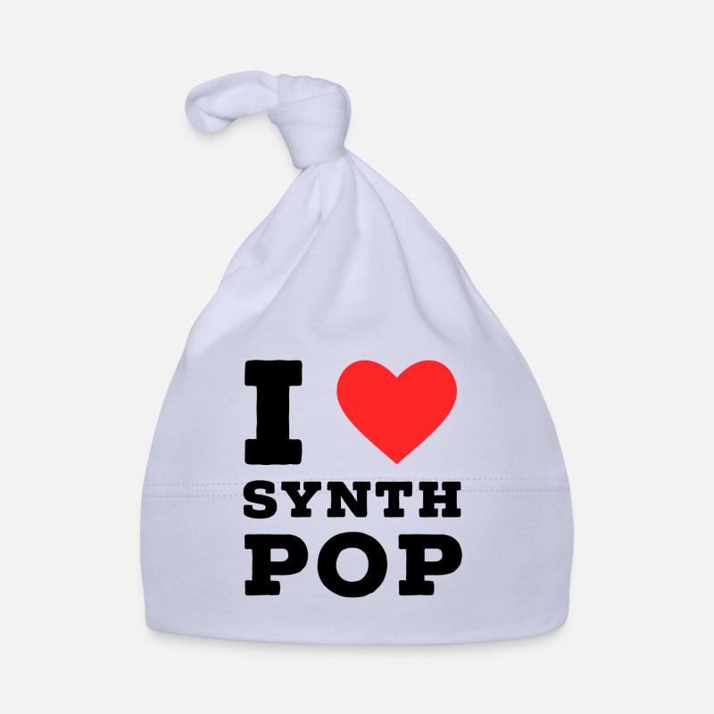 J’adore la synth pop Bonnet bio Bébé