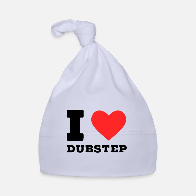 Ich liebe Dubstep Baby Bio-Mütze