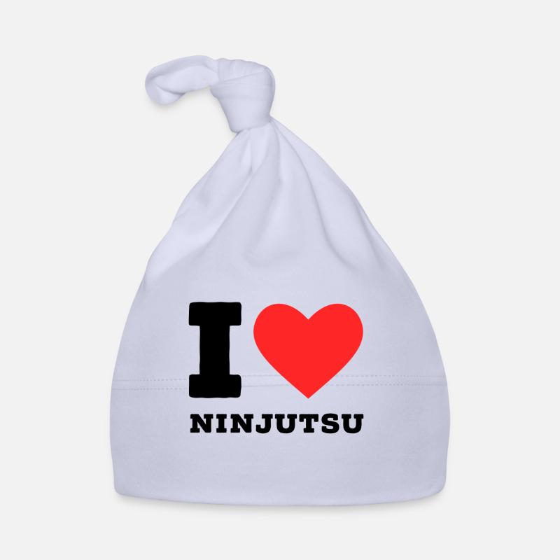 I love ninjutsu Organic Baby Cap