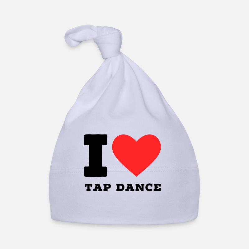 I love tap dance Organic Baby Cap