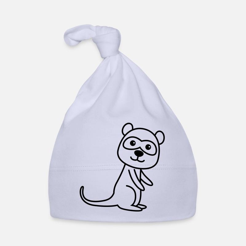 Suricate Comic Animal Bonnet bio Bébé