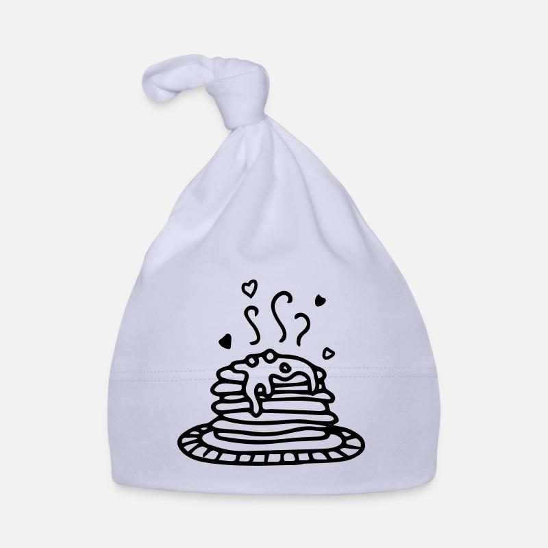 Pancakes Pancake Galette Organic Baby Cap