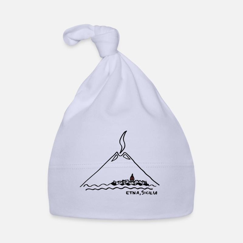 Etna - Bonnet bio Bébé - ciel