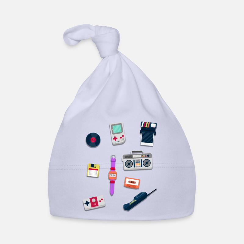 Objects from the 80s - Retro Design Organic Baby Cap