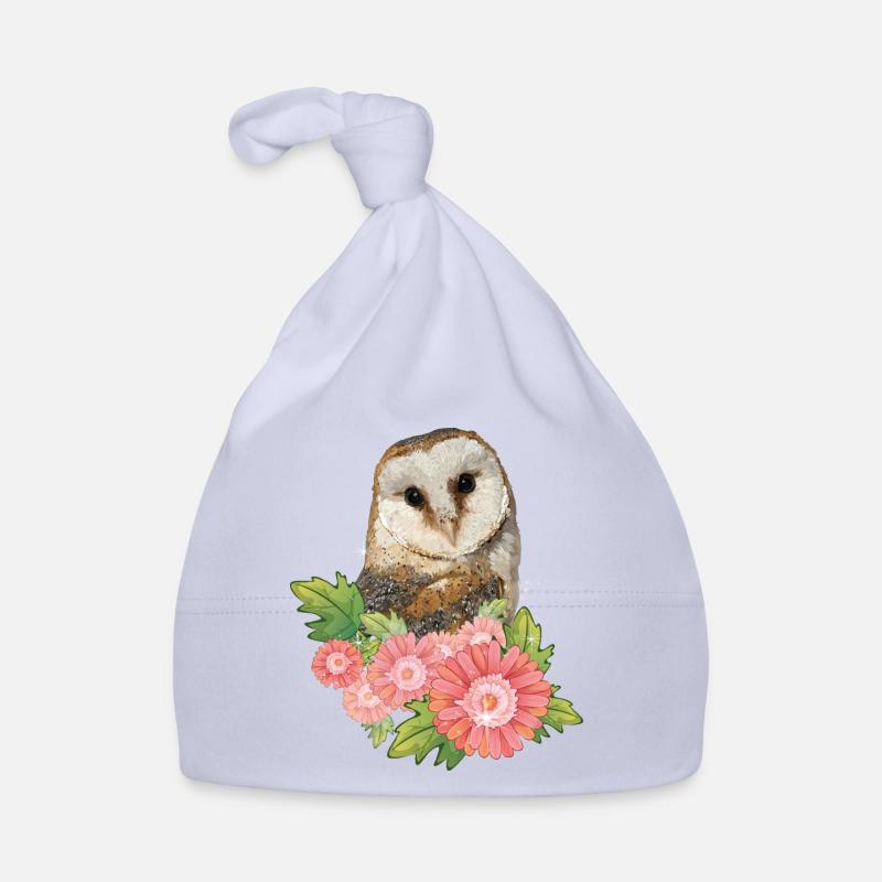 Common owl Organic Baby Cap
