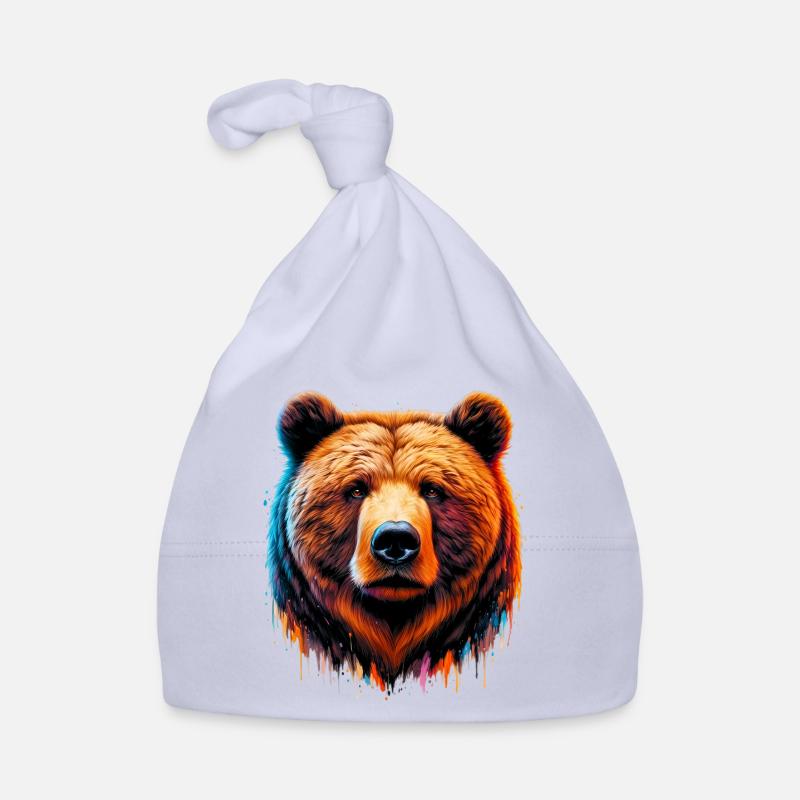 Bear Organic Baby Cap