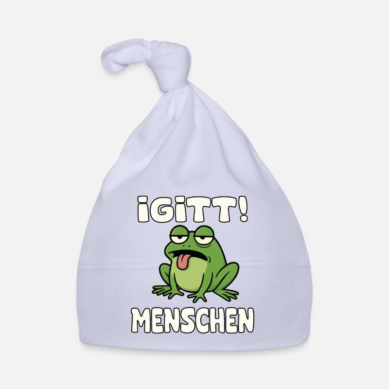 Yuck People Frog Meme Organic Baby Cap