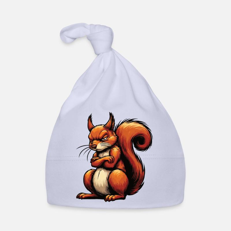 Squirrel Squirrel Squirrel Lover Rodent Organic Baby Cap