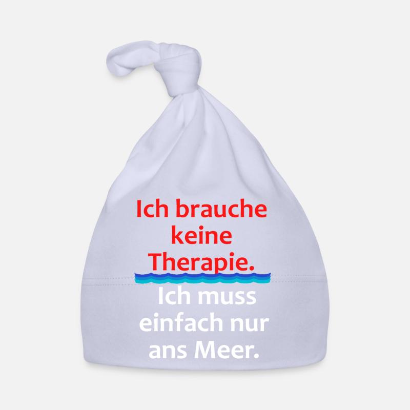 I don't need therapy - just sea Organic Baby Cap