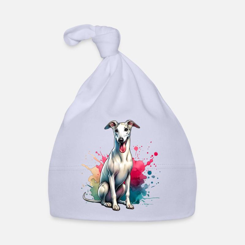 Windhund Geschenk Baby Bio-Mütze