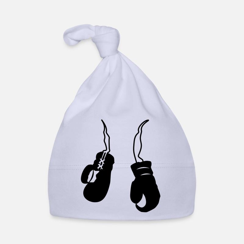 boxhandschuhe - Bonnet bio Bébé - ciel