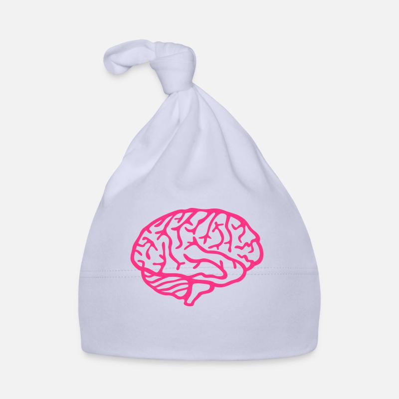 Hjerne Babyhue af økologisk bomuld