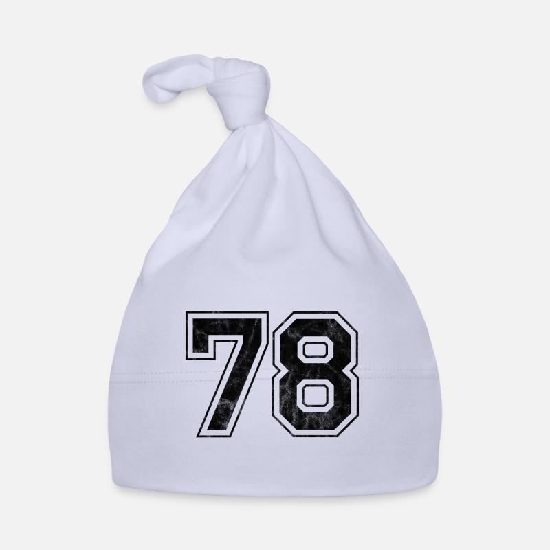 Numéro 78 - Bonnet bio Bébé - ciel