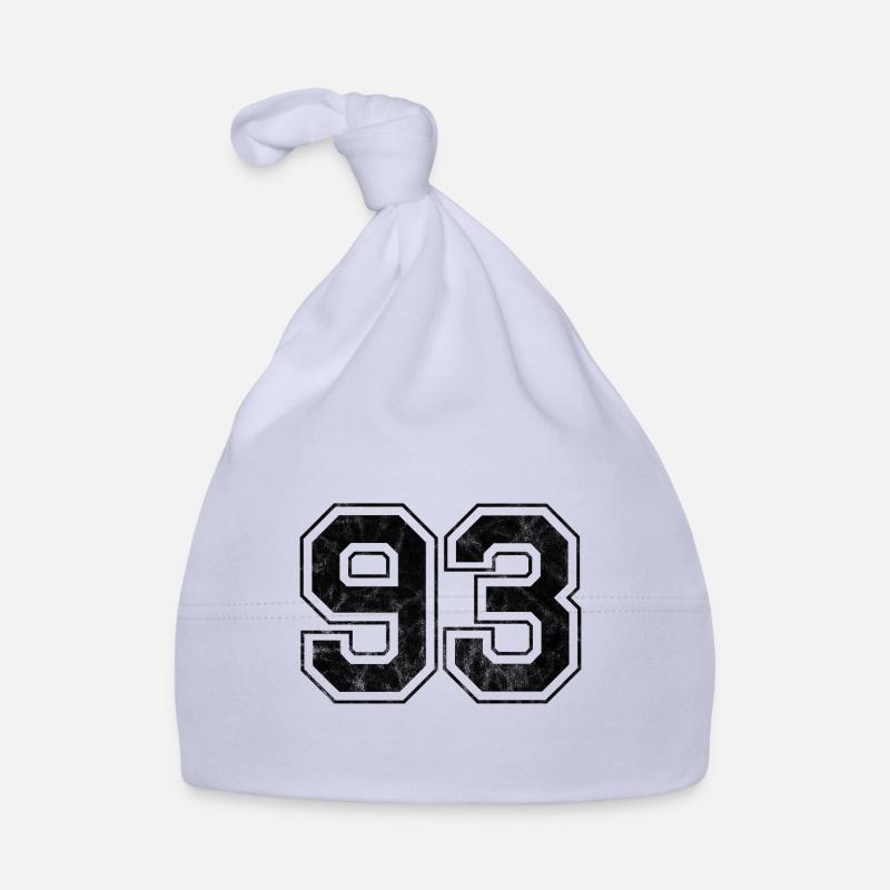 Number 93 Organic Baby Cap