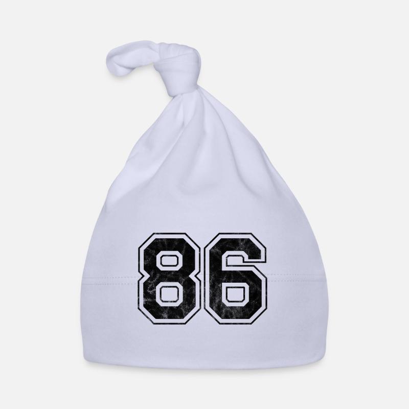 Number 86 Organic Baby Cap