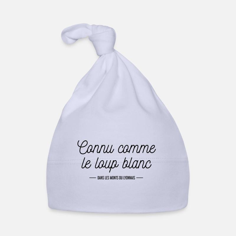 Connu comme le loup blanc Bonnet bio Bébé