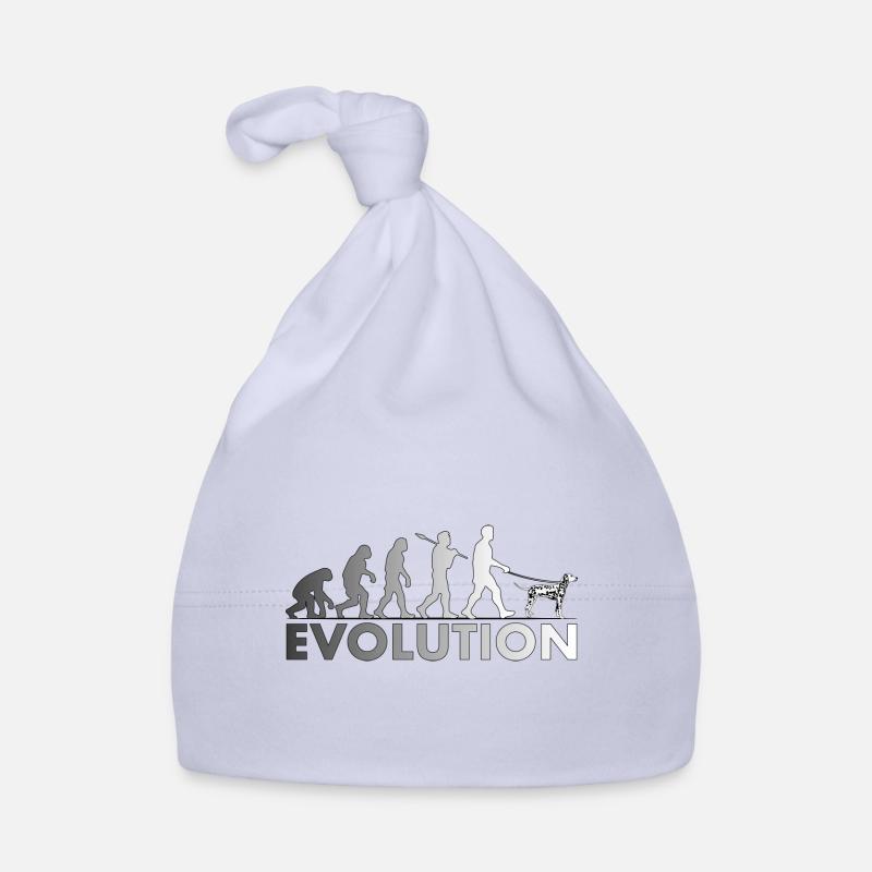 Dalmatian Evolution Black and White Organic Baby Cap