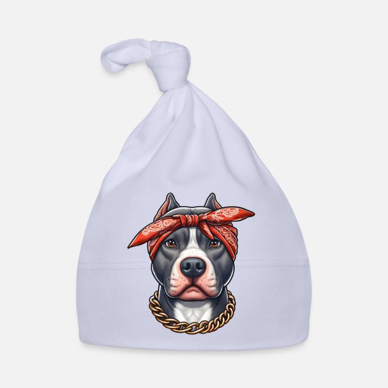 Pitbull Der Gangster Baby Bio-Mütze