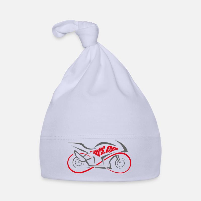 ridrs.cpl logo red grey Organic Baby Cap