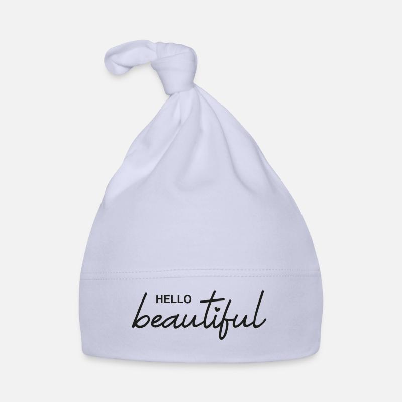 Hello beautiful Baby Bio-Mütze