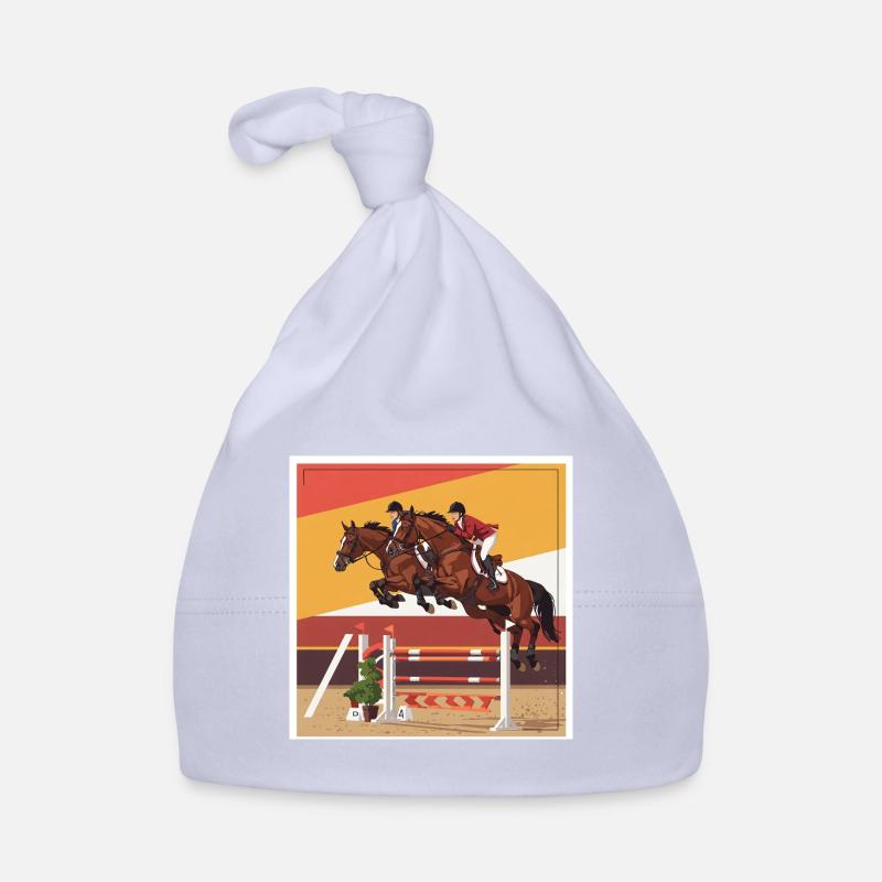 L’art du saut d’obstacles Bonnet bio Bébé