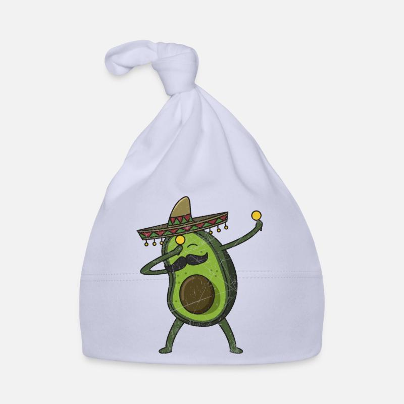 Avocado - Dab Pose - Dabbing - Geschenk Baby Bio-Mütze