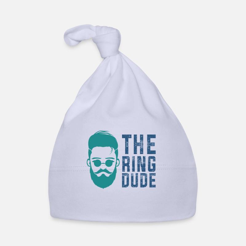 Child's Ring Dude Cute Boys Wedding Ring Bearer Organic Baby Cap
