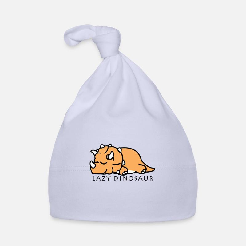 Sleeping Dino Dinosaur Shirt Gift Organic Baby Cap