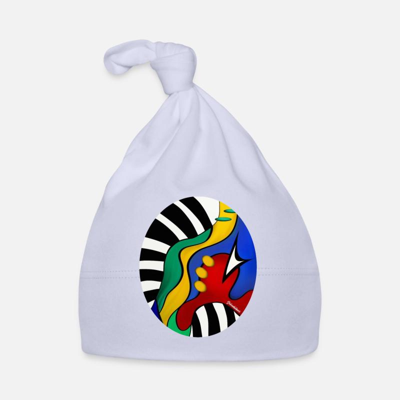 Abstract art Organic Baby Cap