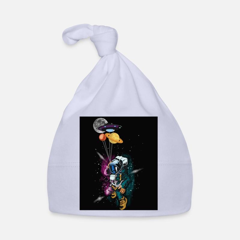 Astronaute spatial - Bonnet bio Bébé - ciel