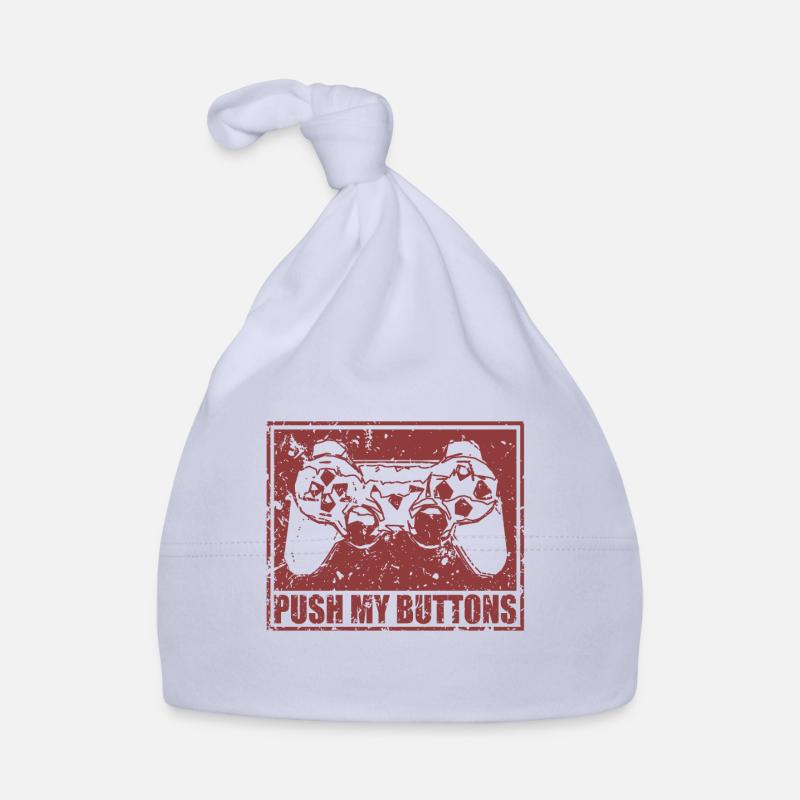 Push my Buttons Baby Bio-Mütze