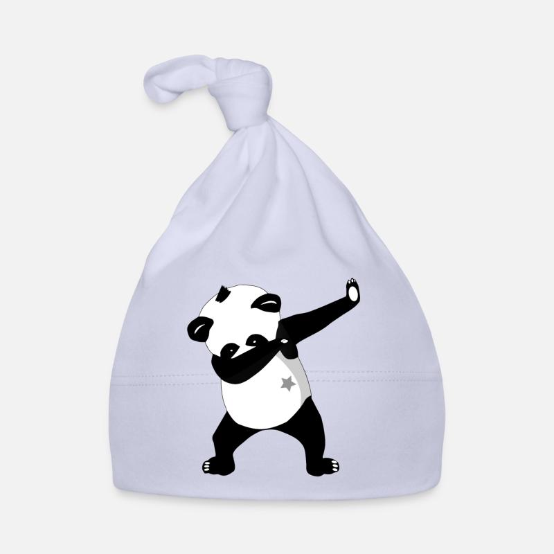 Dabbing Panda Panda dabt Baby Bio-Mütze