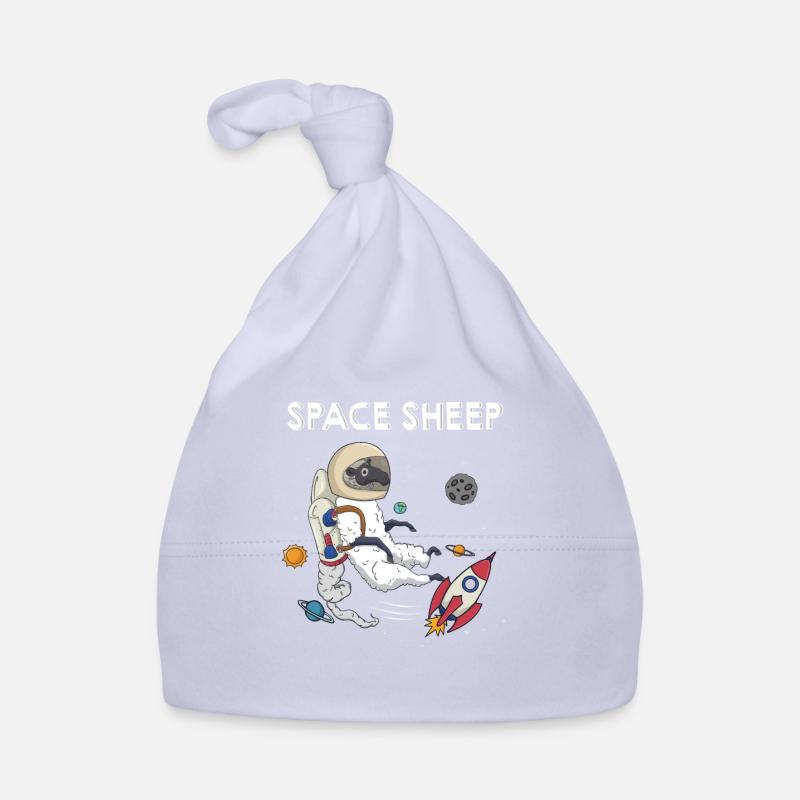 Space Sheep Ehrfürchtiger Astronaut Galaxy Explorer Baby Bio-Mütze