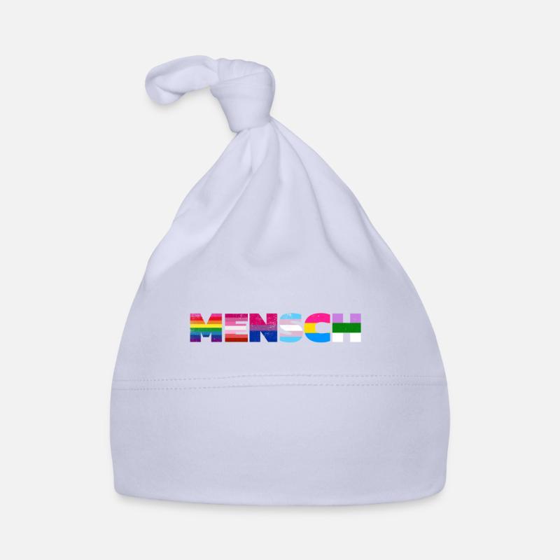 Conception du drapeau de la fierté arc-en-ciel Bonnet bio Bébé