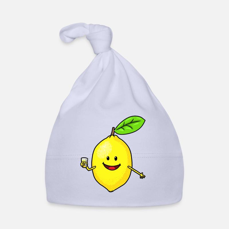 Cute lemon Organic Baby Cap