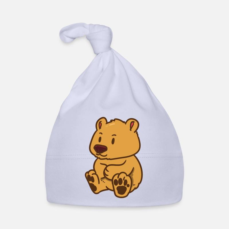 Teddy Teddy Bear Stuffed Animal Cuddle Hug Organic Baby Cap