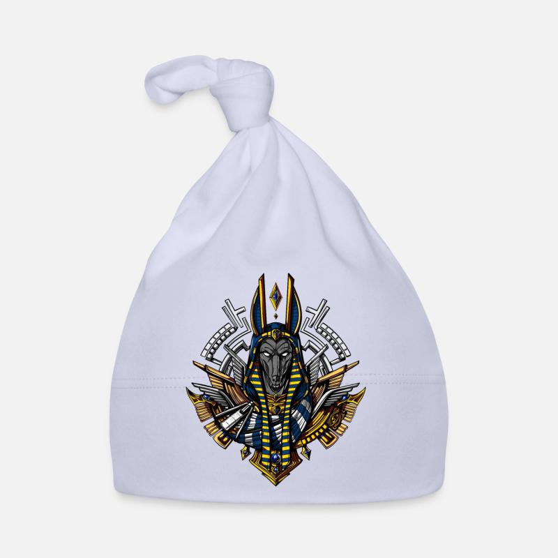 Dieu égyptien Anubis Ancient Wolf Pharaoh King Bonnet bio Bébé