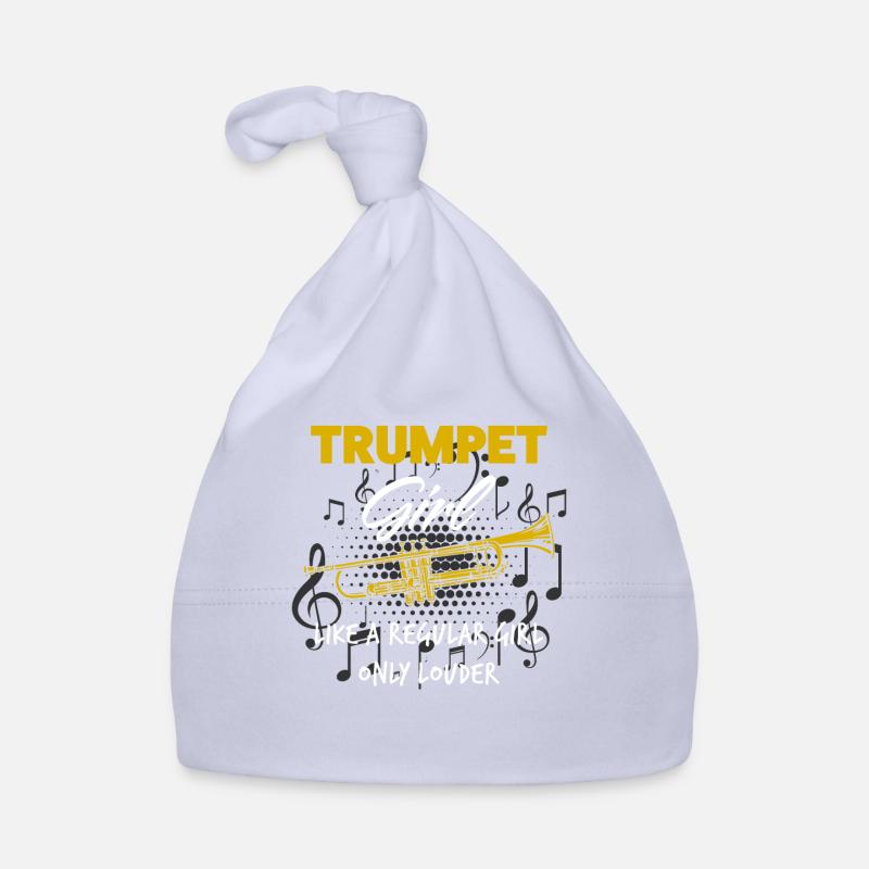 Trompete Mädchen Baby Bio-Mütze
